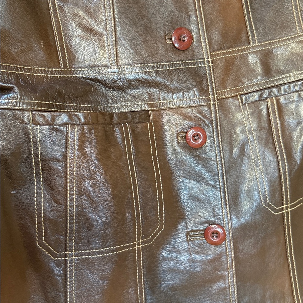 Wilsons Leather Jacket - Brown - image 11